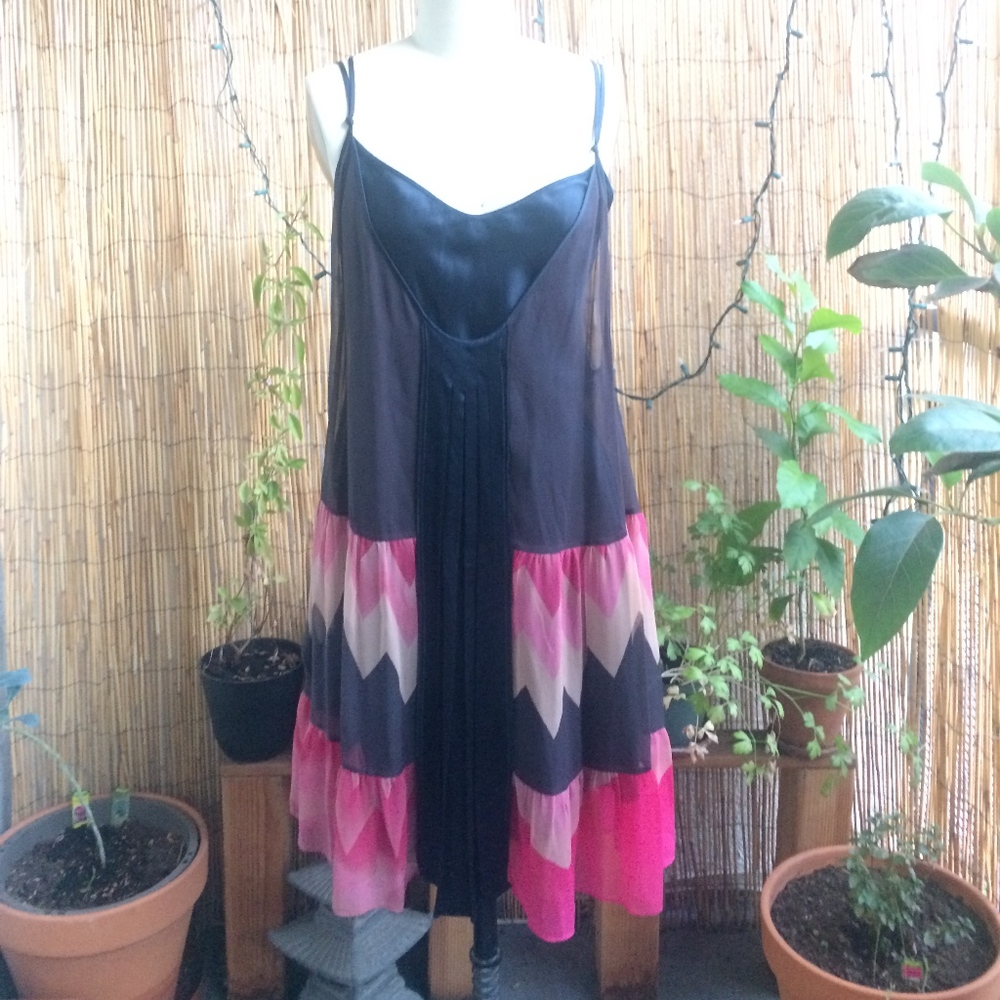 Development by Erica Davies Double Silk Dress Sz 6